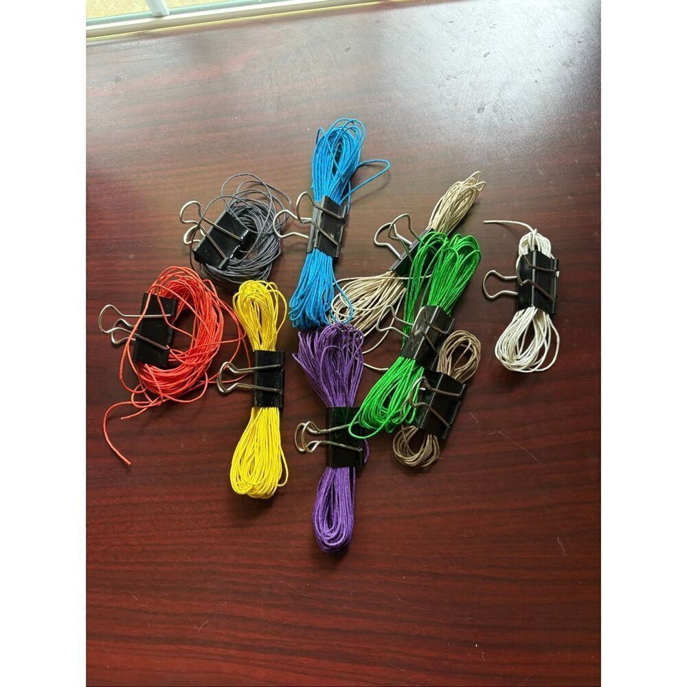 Wax Cords for Crafts, Jewelry Making, Many Colors
